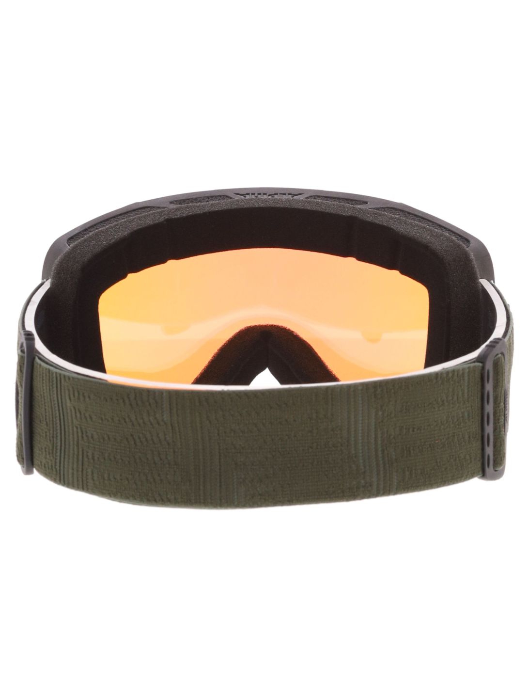 Alpina, Taos Q-Lite gafas de esquí unisex Black Olive Matt verde 