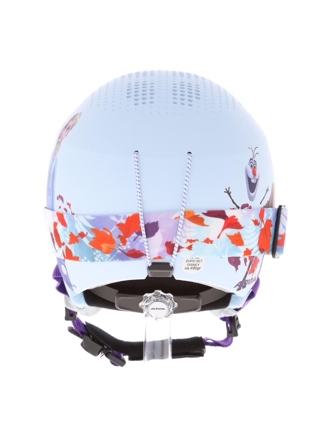 Alpina, Zupo Disney Set casco niños Frozen II Matt blanco, multicolor 