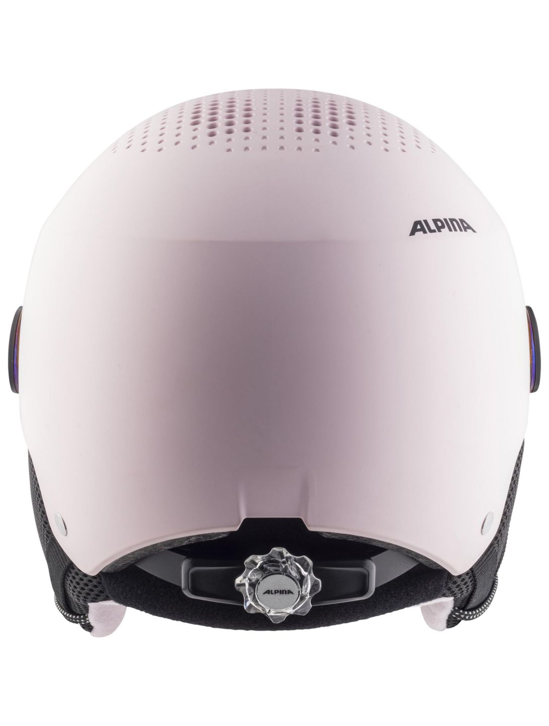 Alpina, Zupo Visor Q-Lite casco con visera niños Rose Matt rosa 