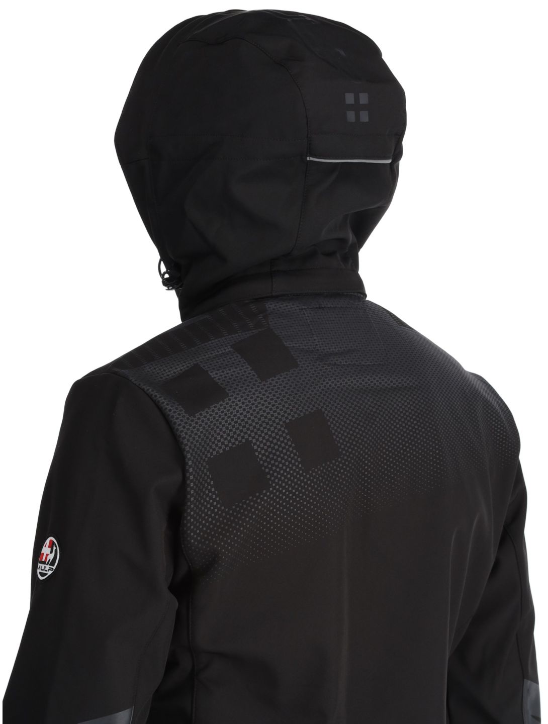 Aulp, Nevim chaqueta de esquí softshell hombres Black Black negro 