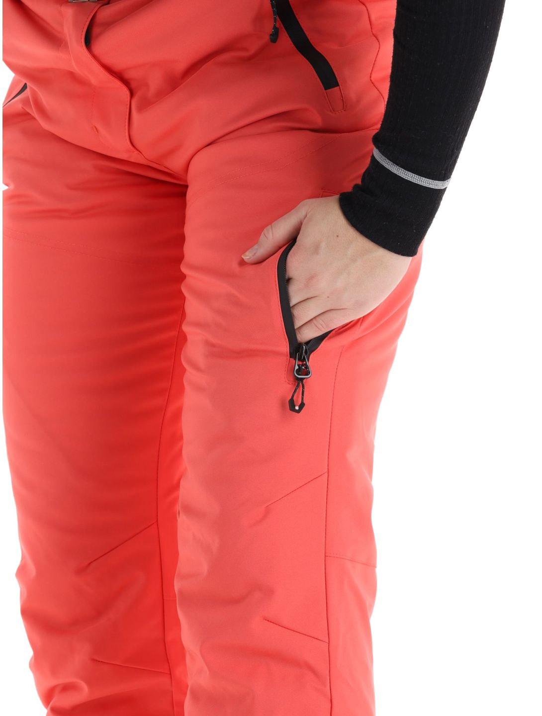 Aulp, Siera pantalones de esquí mujeres Grenadine rojo 