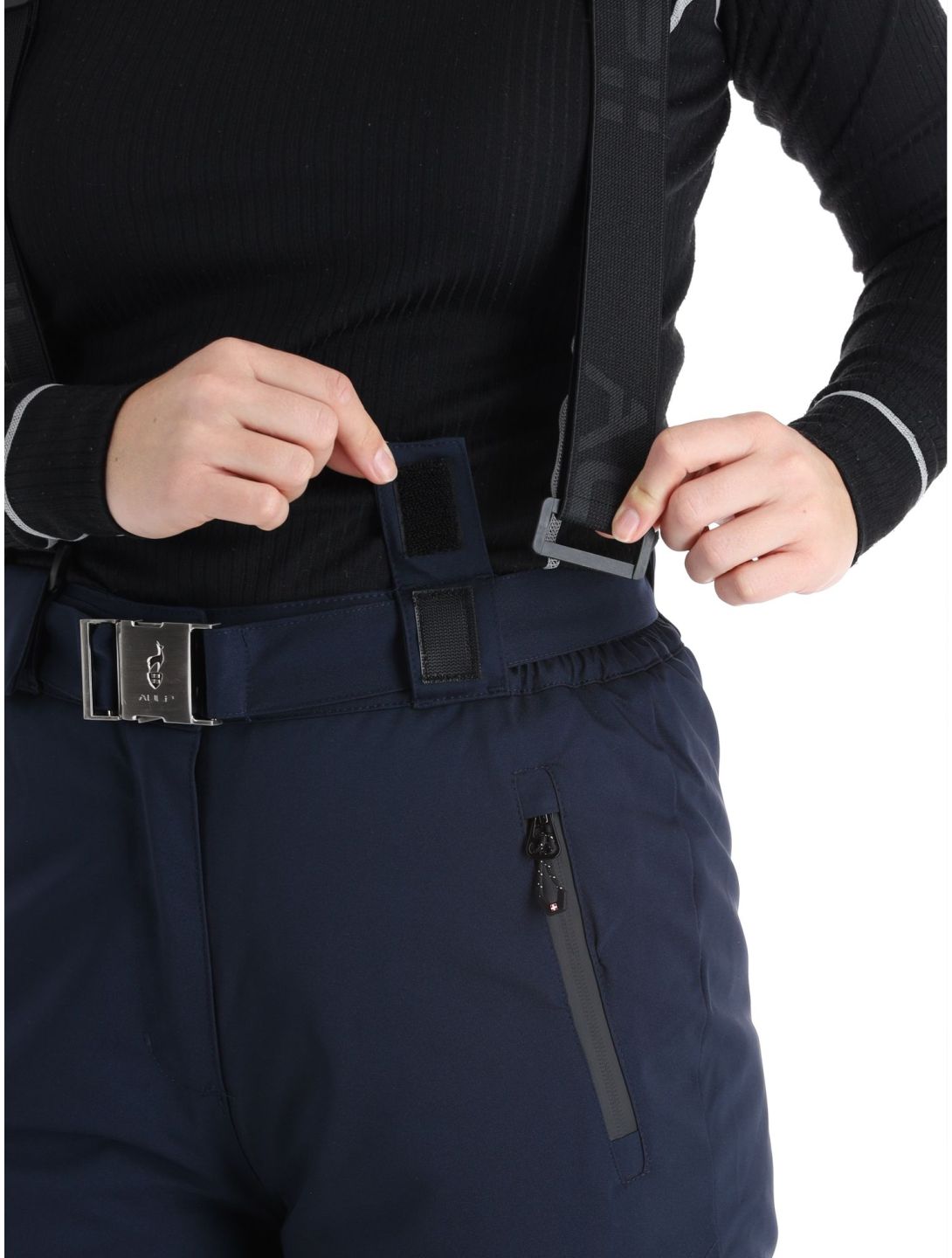 Aulp, Siera pantalones de esquí mujeres Navy azul 