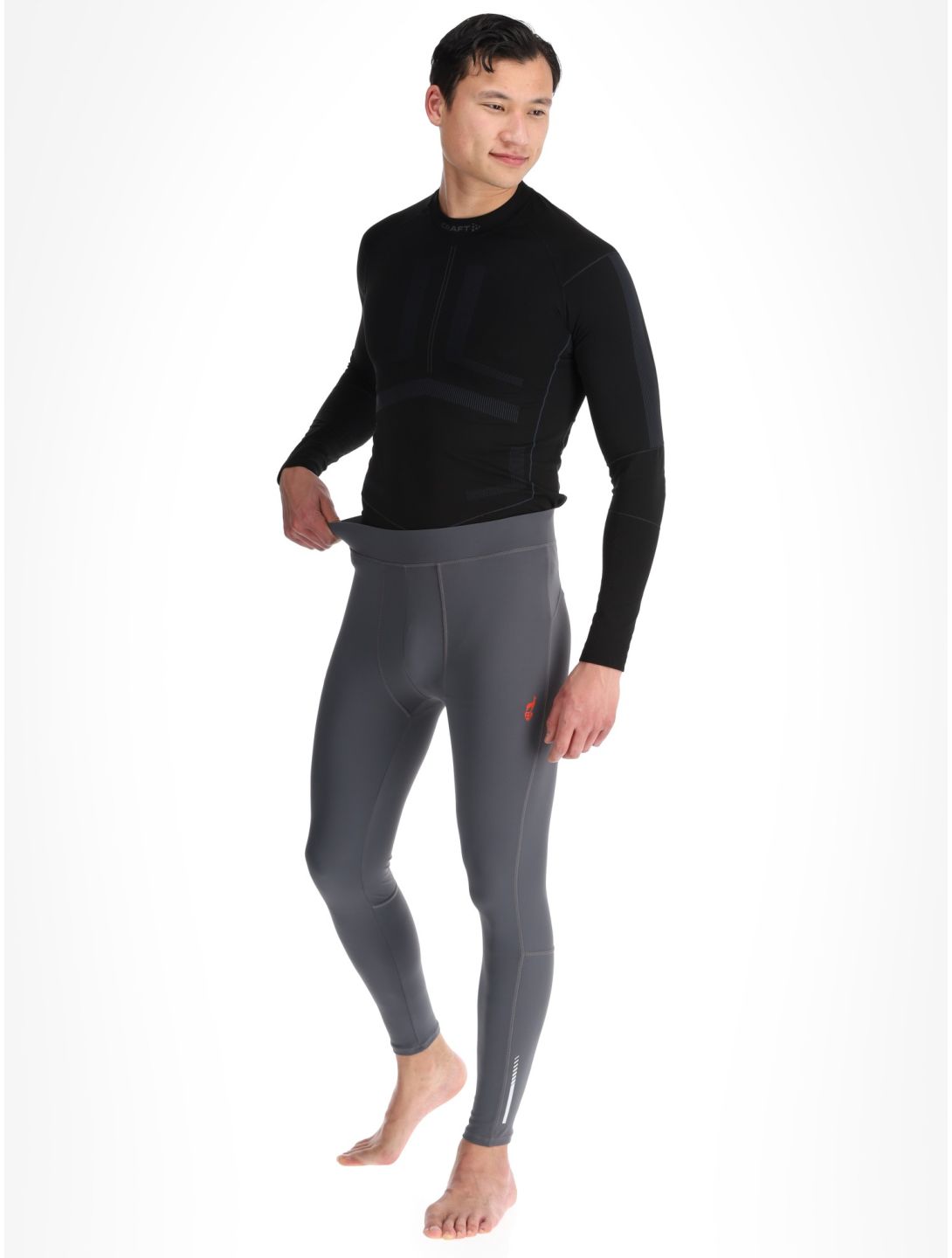 Aulp, Skier pantalón termoactivo hombres Anthracite gris 