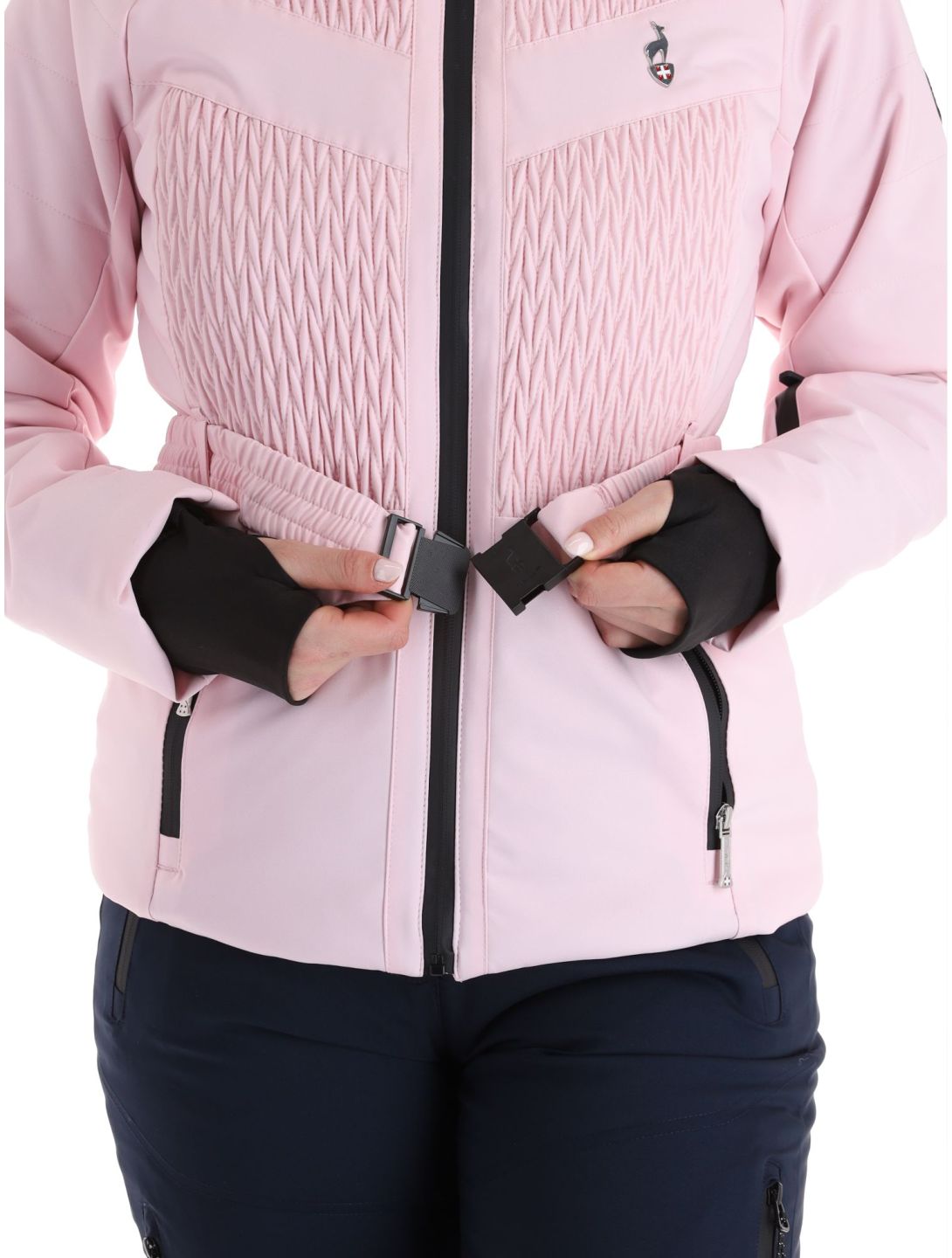 Aulp, Soena chaqueta de esquí mujeres Powder Pink rosa 