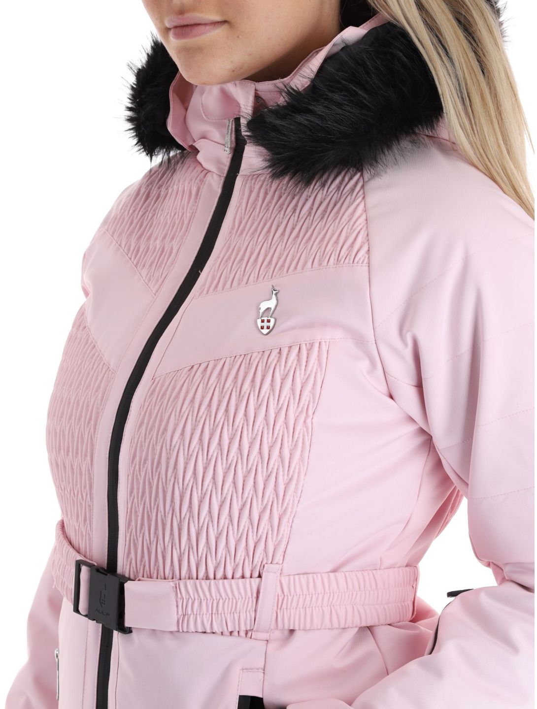 Aulp, Soena chaqueta de esquí mujeres Powder Pink rosa 