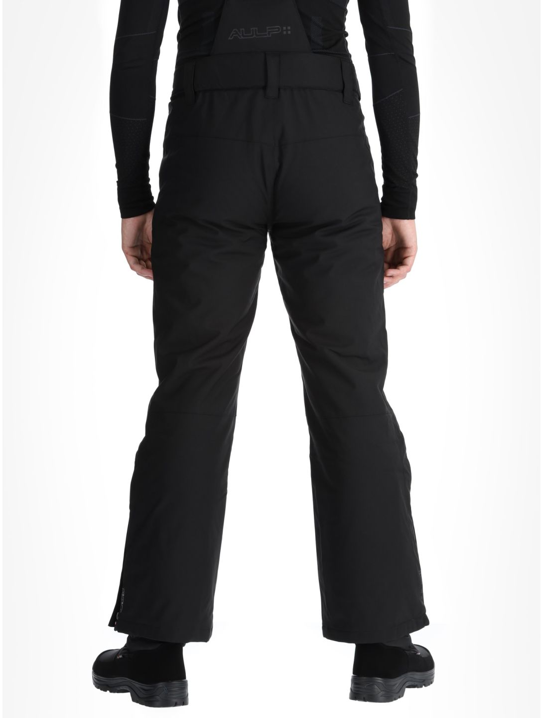 Aulp, Vepur pantalones de esquí hombres Black negro 