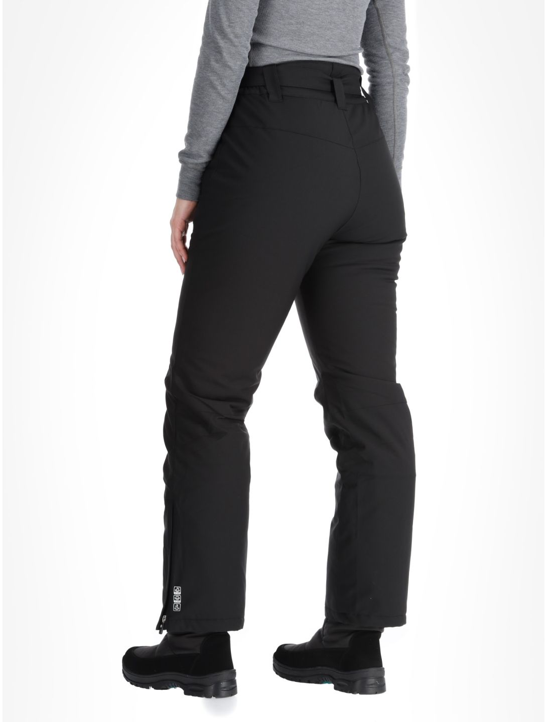 Aulp, Viary pantalones de esquí mujeres Black negro 