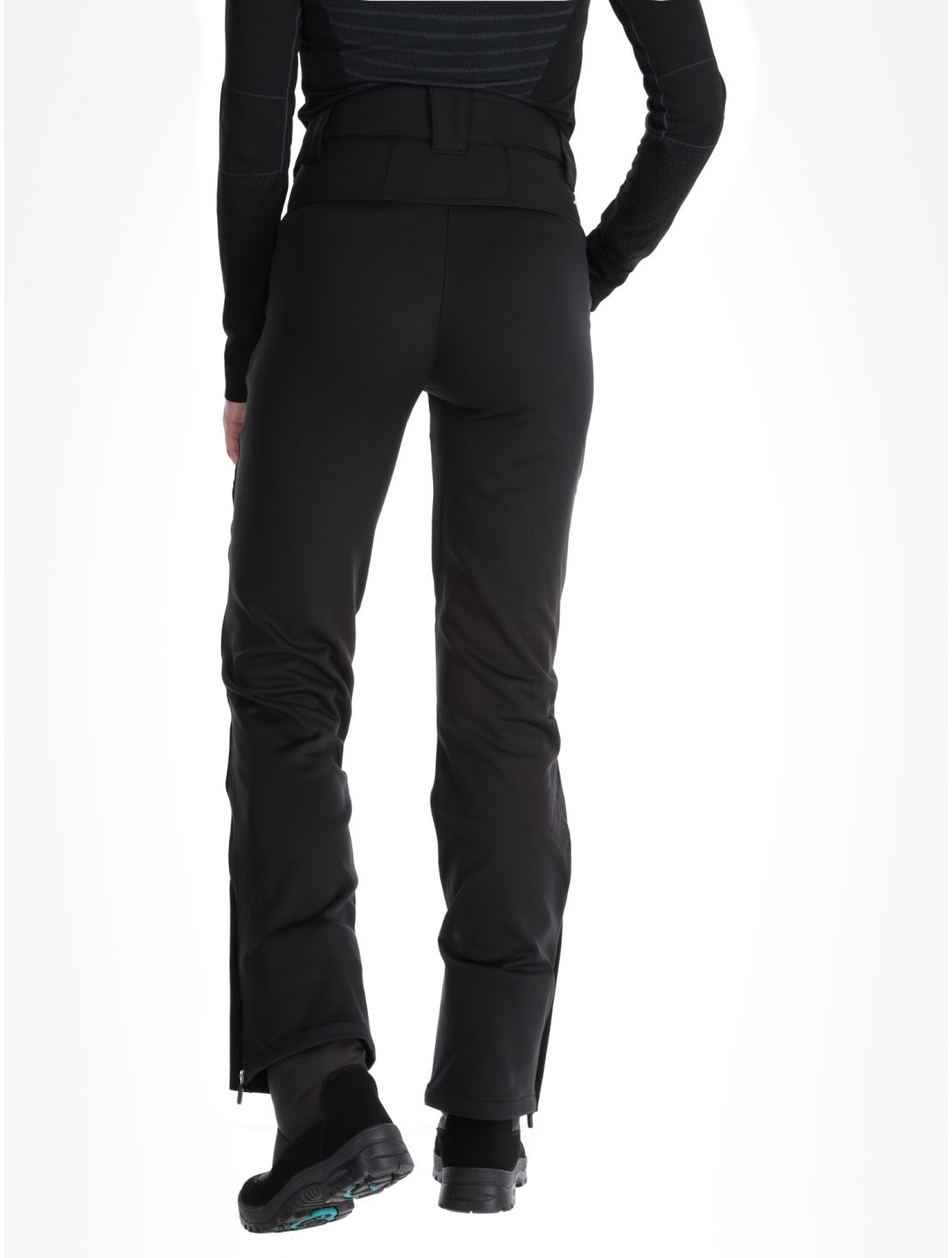 Aulp, Vinie pantalones de esquí softshell mujeres Black negro 