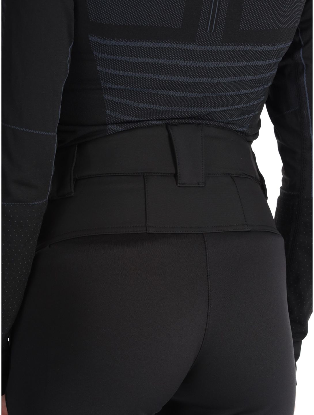 Aulp, Vinie pantalones de esquí softshell mujeres Black negro 