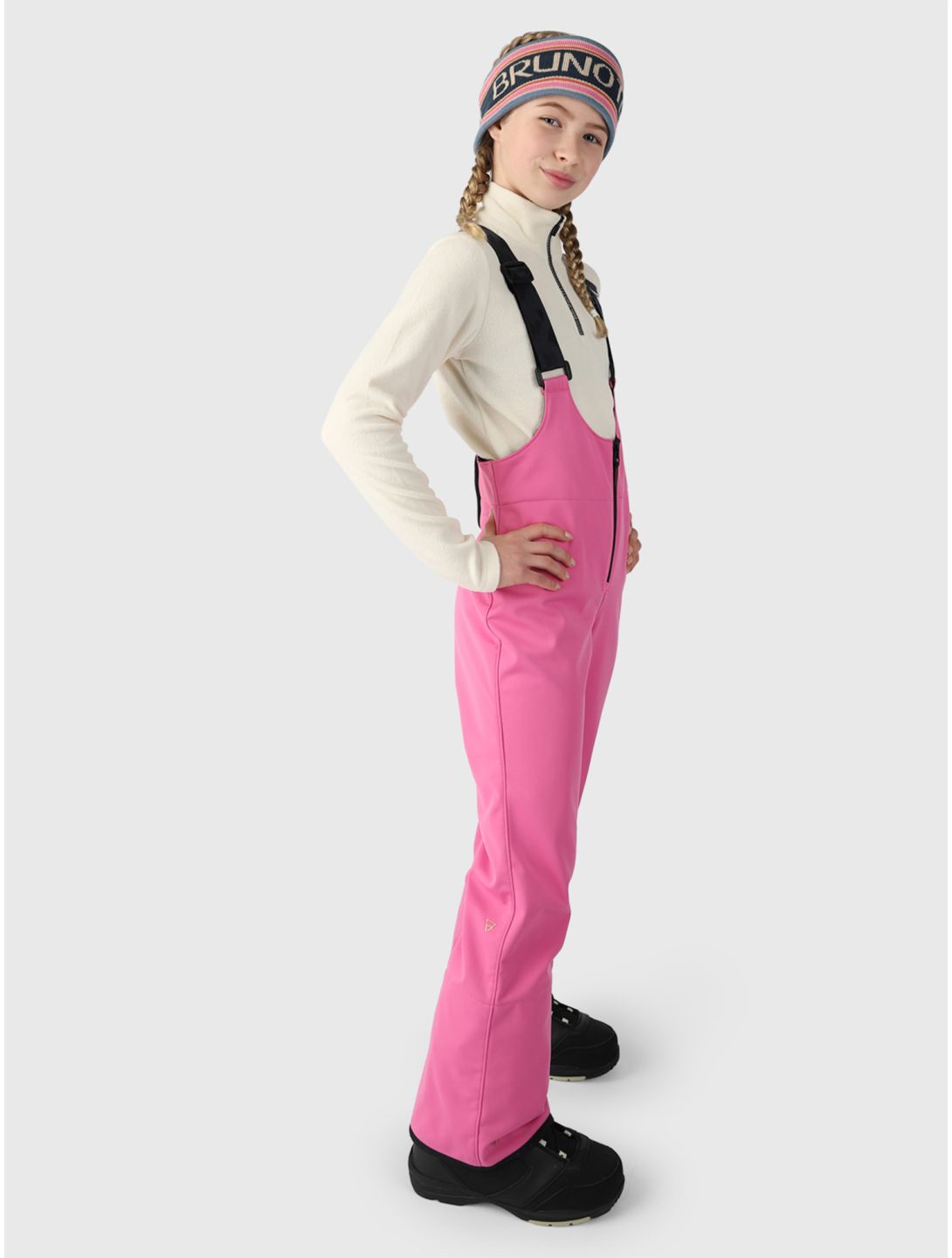 Brunotti, Avalanchy pantalones de esquí softshell niños Barbie Pink rosa 