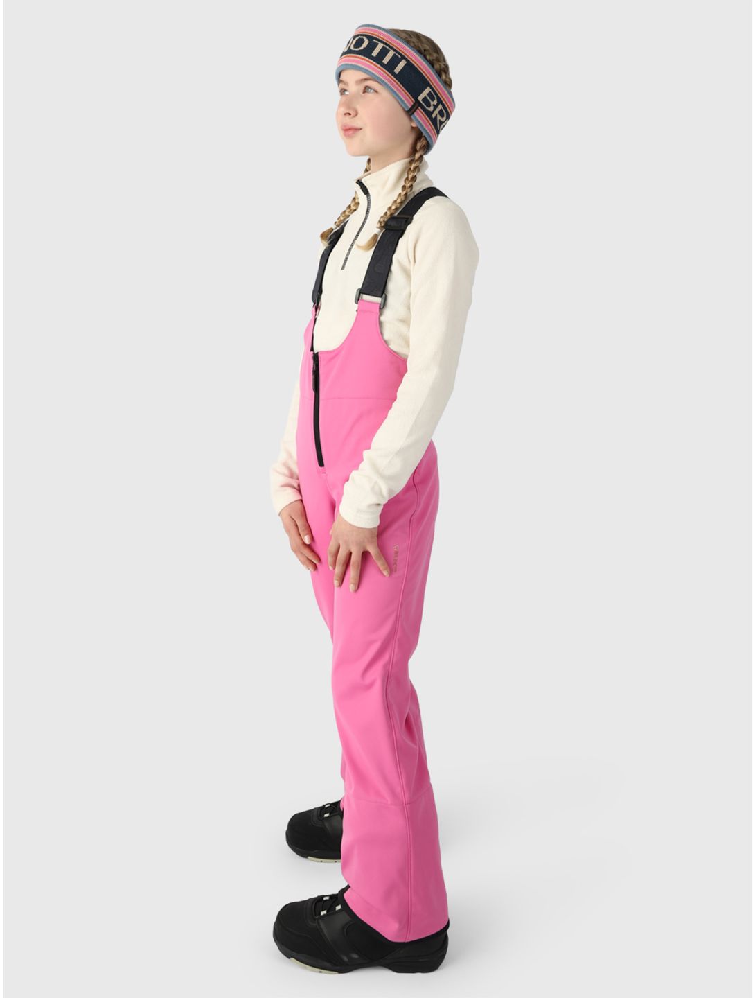 Brunotti, Avalanchy pantalones de esquí softshell niños Barbie Pink rosa 