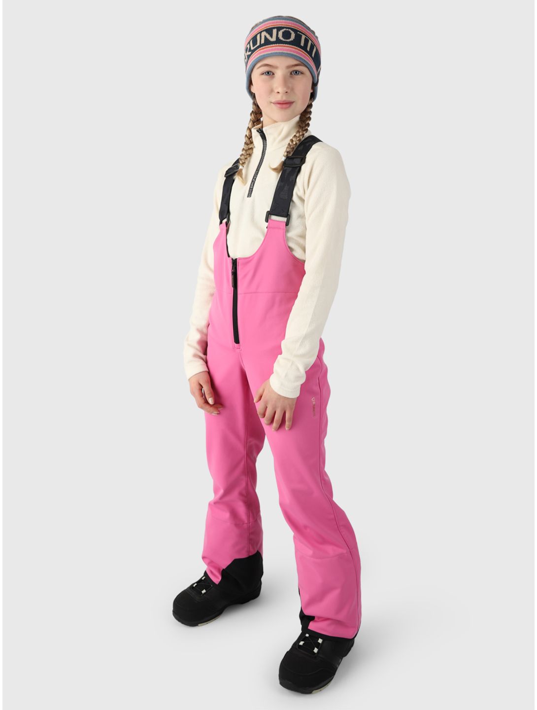 Brunotti, Avalanchy pantalones de esquí softshell niños Barbie Pink rosa 