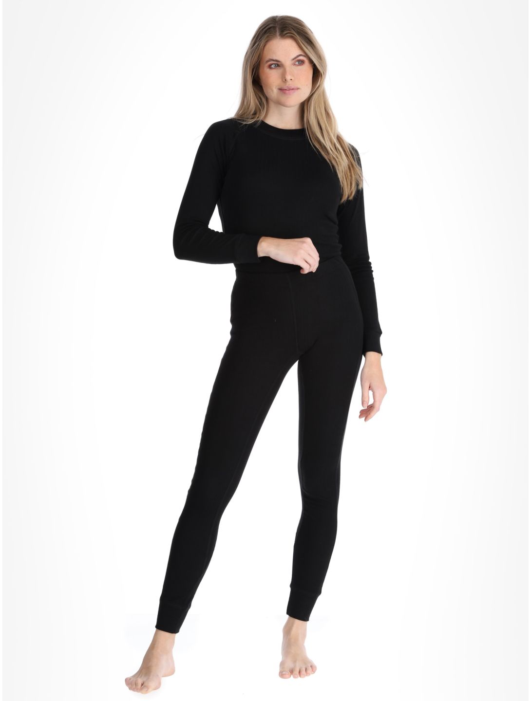 Avento, Thermal Pants pantalón termoactivo mujeres Black negro 