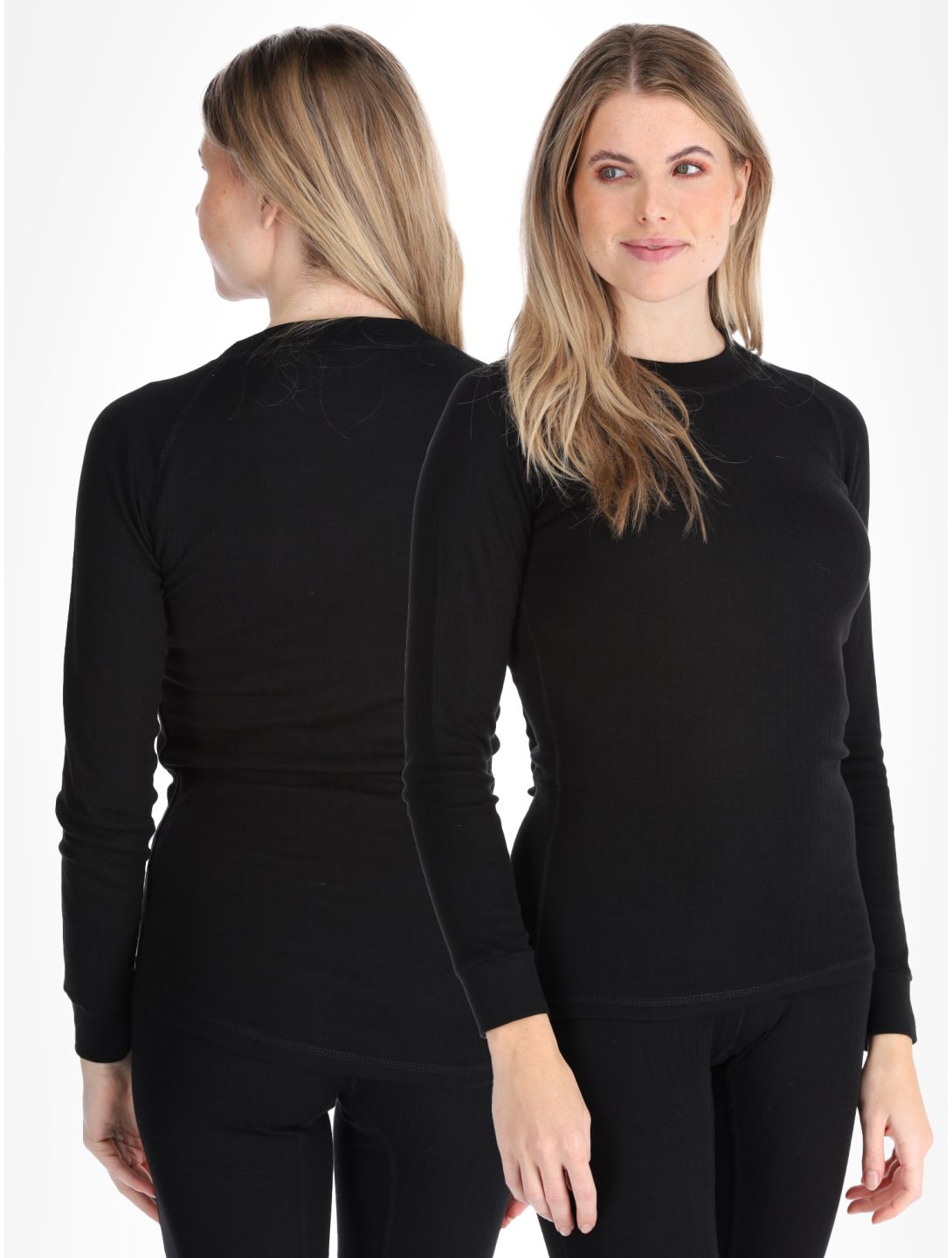 Avento, Thermal Shirt 2-pack camisa termoactiva 2-pack mujeres Black negro 