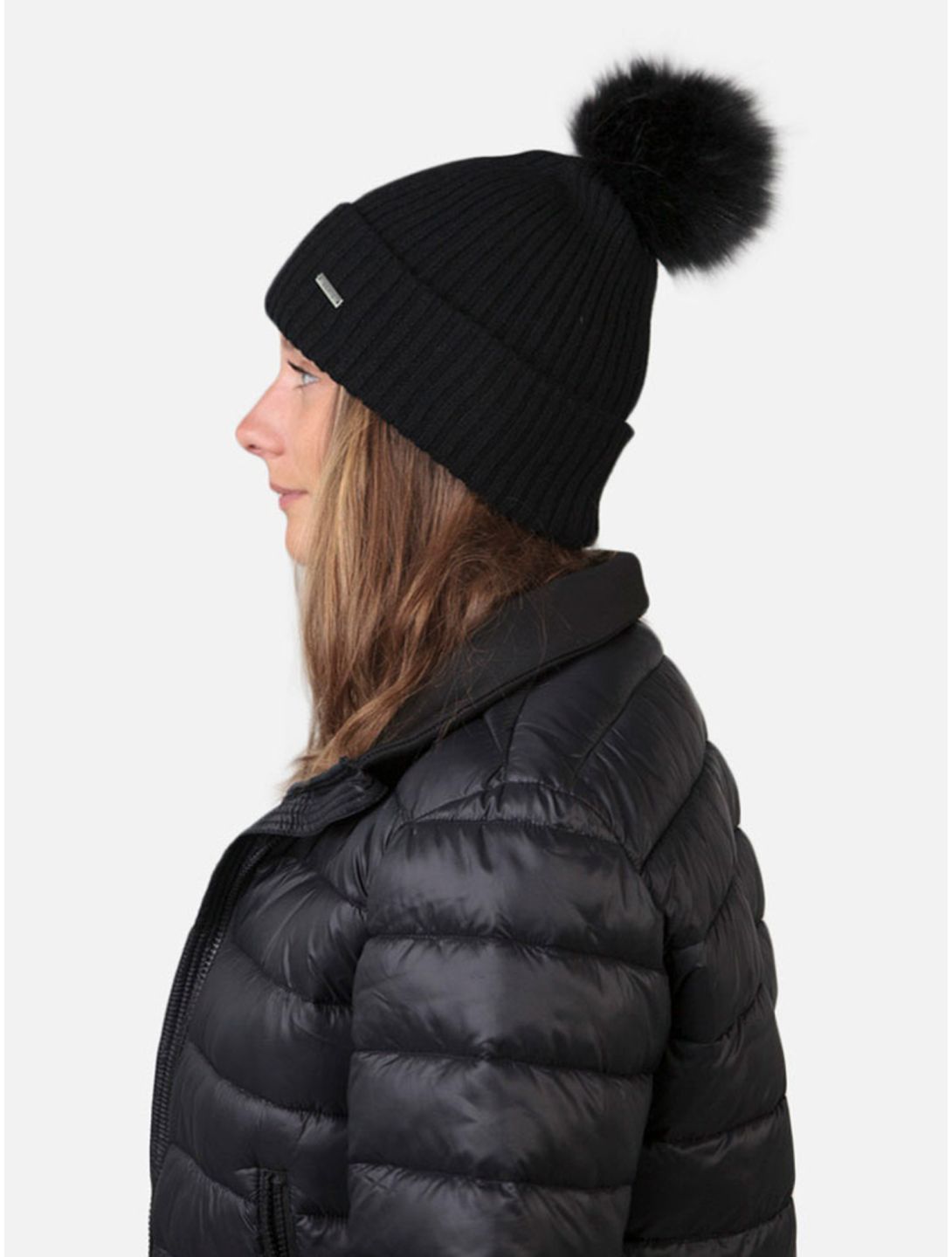 Barts, Kenzie gorro mujeres Black negro 