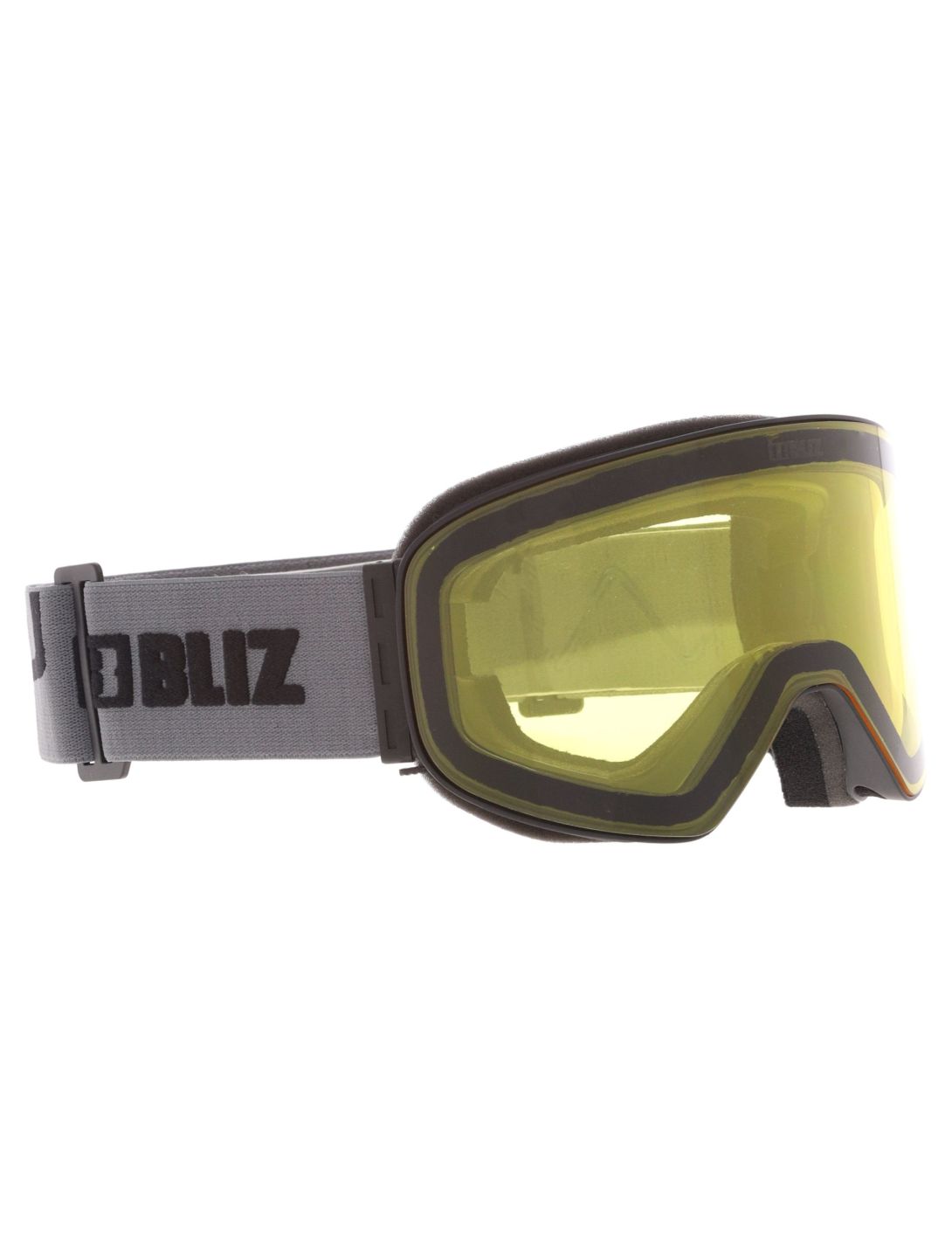 Bliz, Flow gafas de esquí unisex Matte Black - Brown w Gold Multi negro 