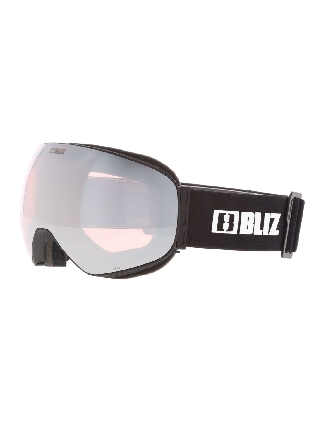 Bliz, Floz gafas de esquí unisex Matte Black - Pink w Silver Mirror negro 