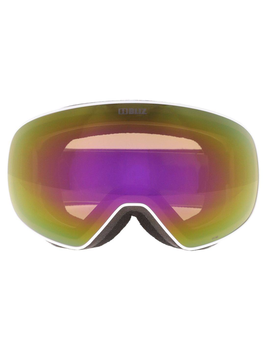 Bliz, Floz gafas de esquí unisex Matte White - Brown with Pink Multi blanco 