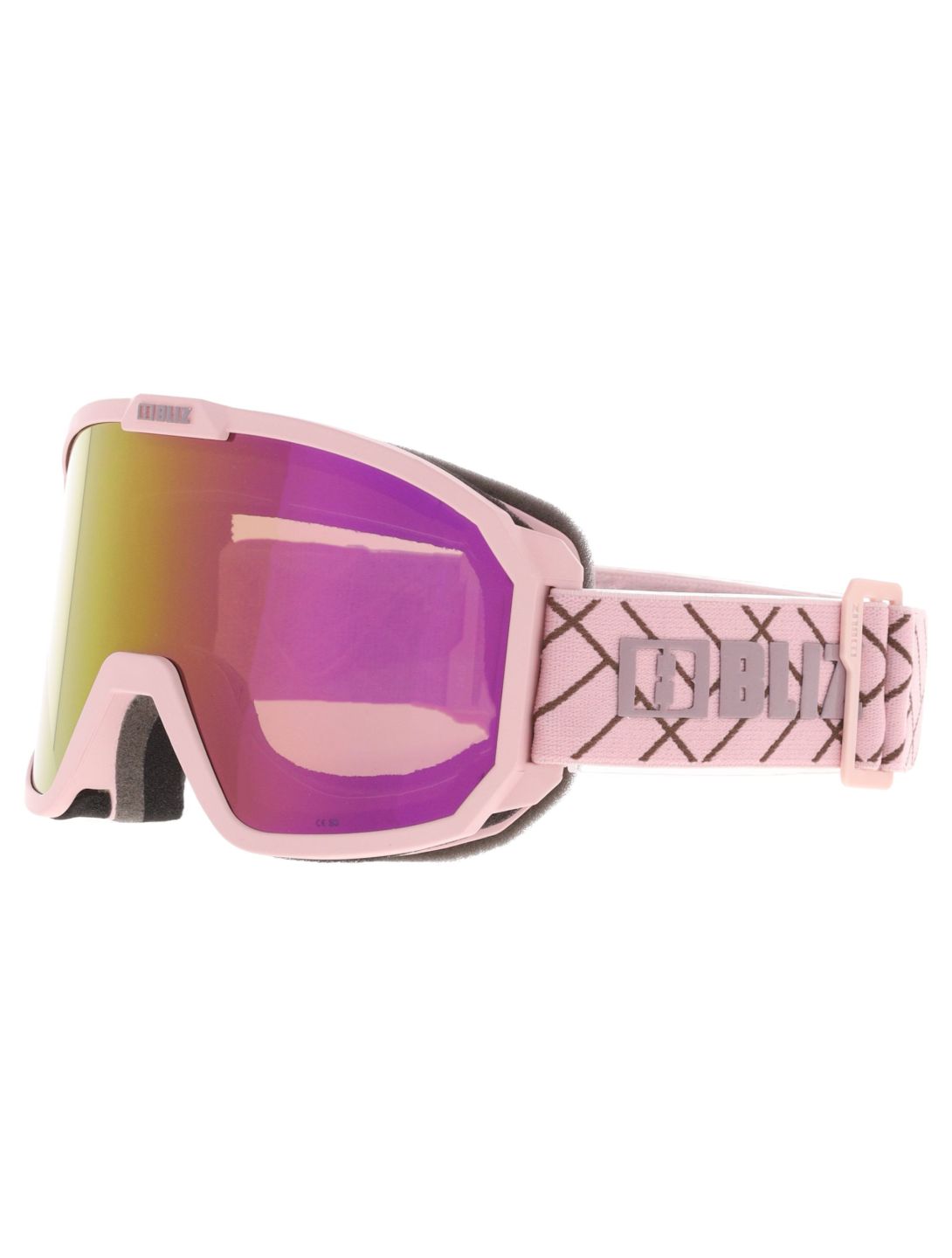 Bliz, Rave gafas de esquí unisex Matte Pink - Brown with Pink Multi rosa 