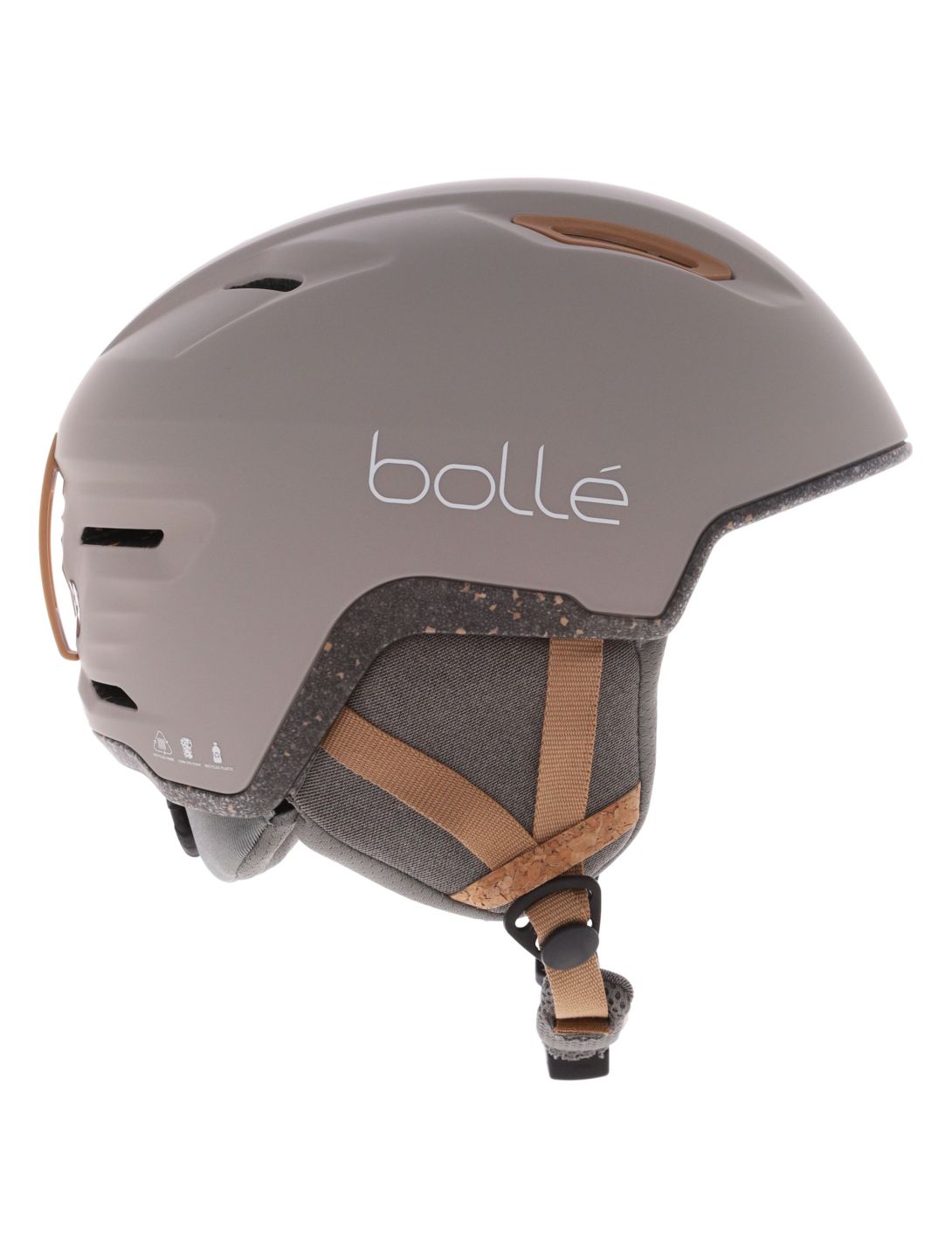 Bollé, Eco Atmos casco unisex Oatmeal Matte beige 