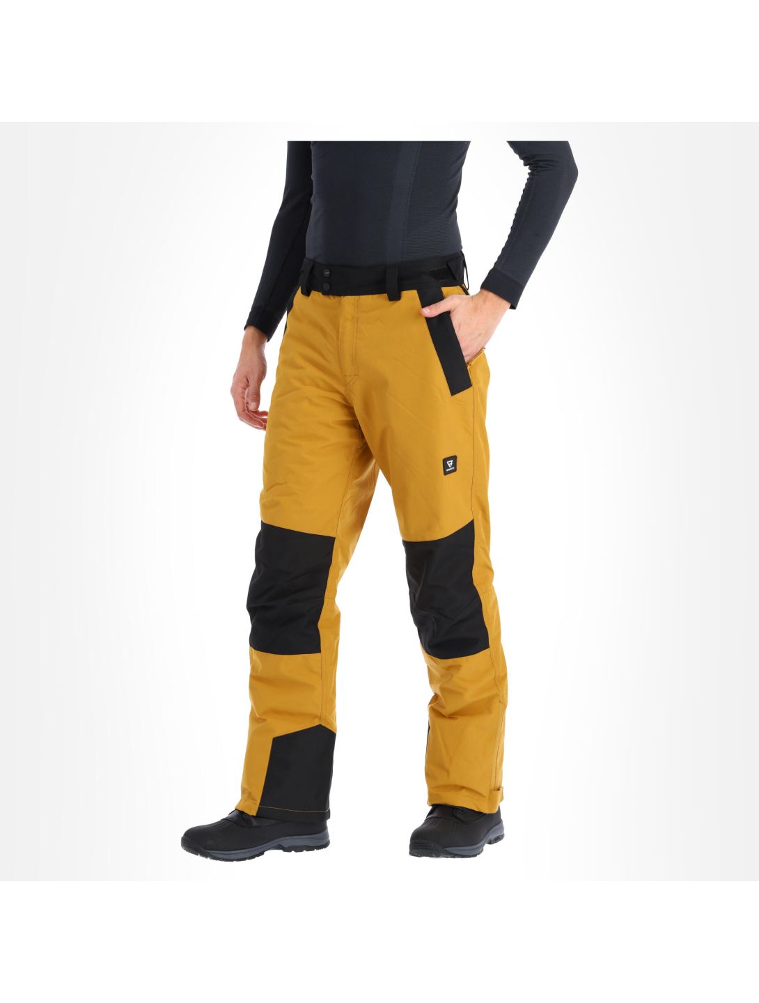 Brunotti, Andras Mens Snowpants pantalones de esquí hombres camel marrón