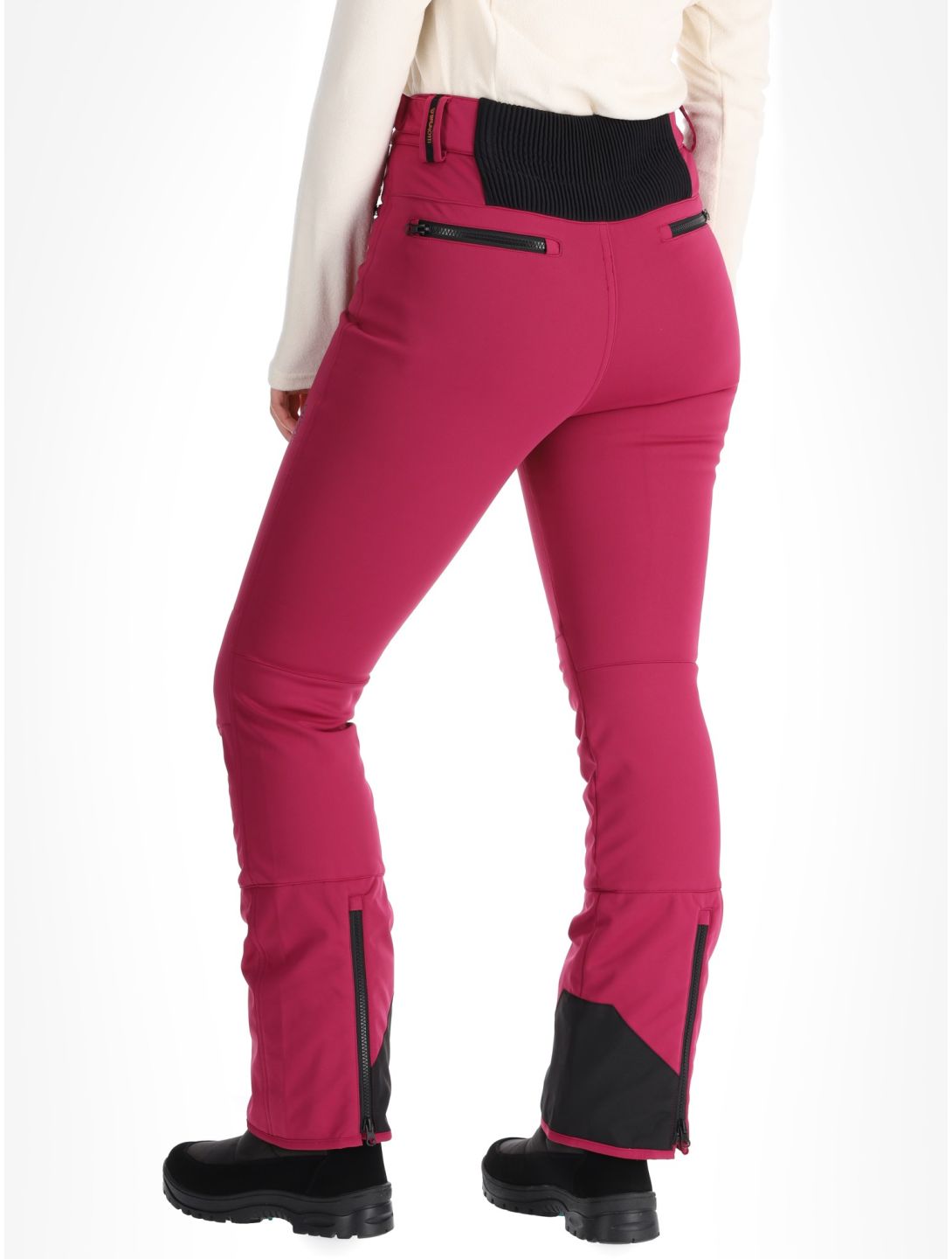 Brunotti, Coldlake pantalones de esquí softshell mujeres Fuchsia púrpura 