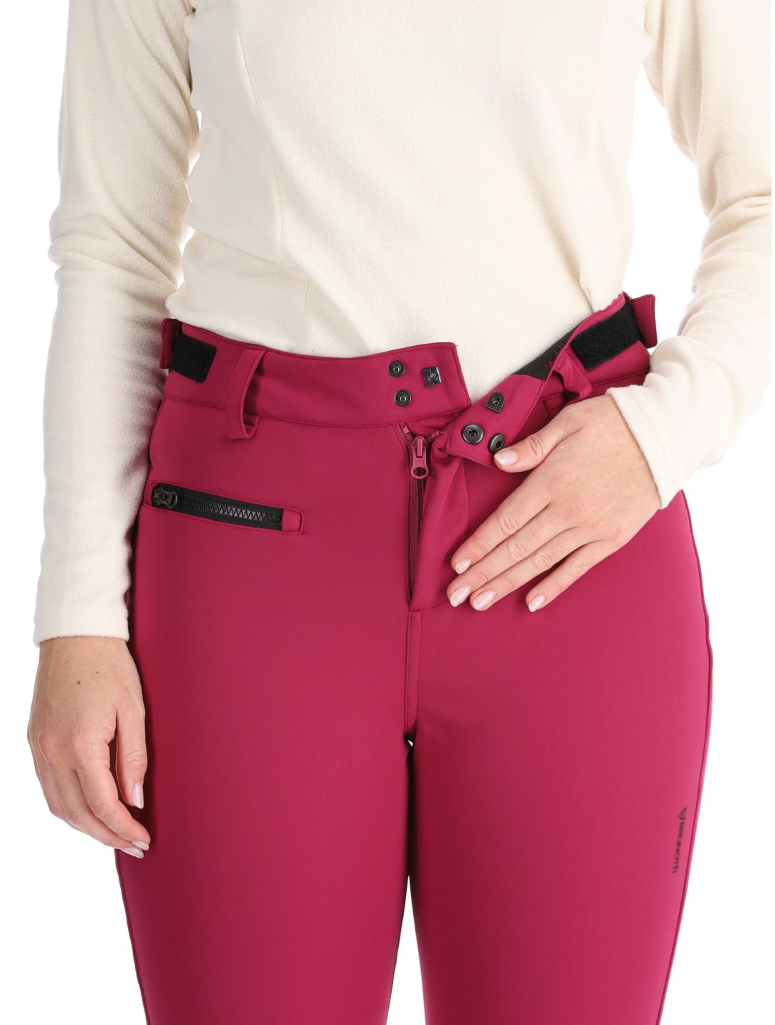 Brunotti, Coldlake pantalones de esquí softshell mujeres Fuchsia púrpura 