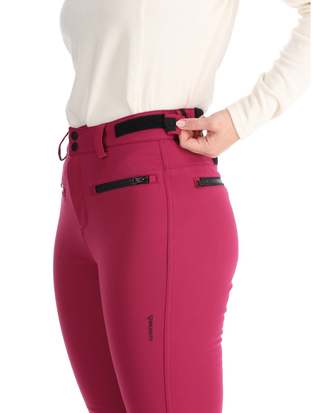 Brunotti, Coldlake pantalones de esquí softshell mujeres Fuchsia púrpura 