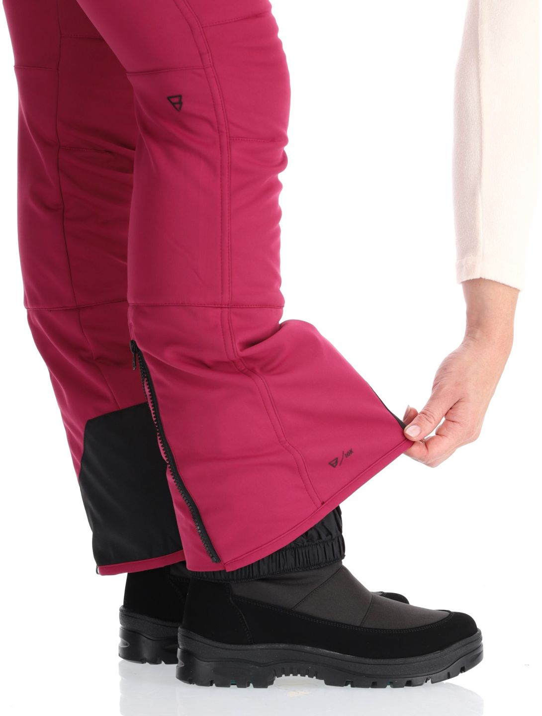 Brunotti, Coldlake pantalones de esquí softshell mujeres Fuchsia púrpura 