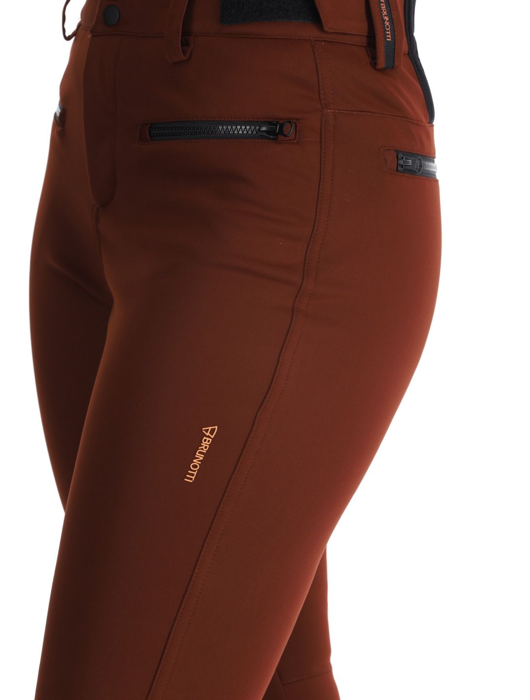 Brunotti, Coldlake pantalones de esquí softshell mujeres Port rojo 