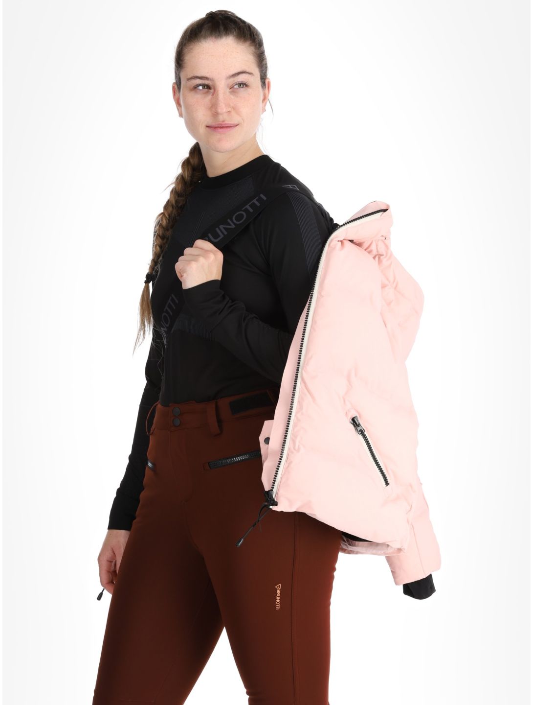 Brunotti, Cypress chaqueta de esquí mujeres Soft Pink rosa 