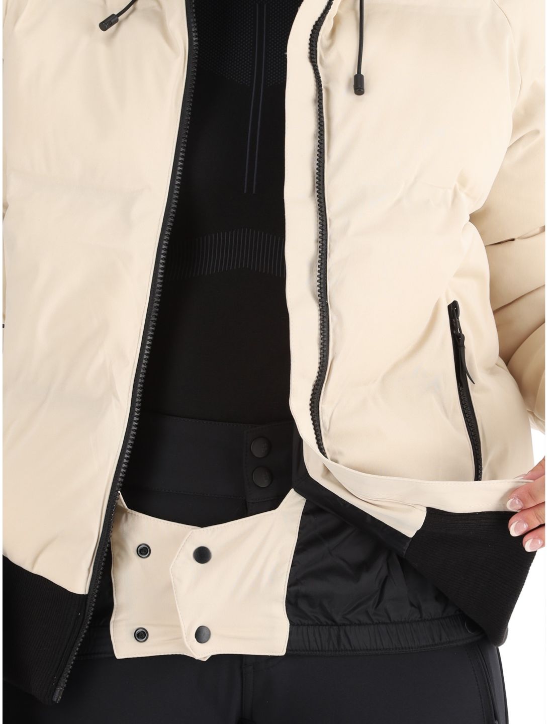 Brunotti, Firecrown chaqueta de esquí mujeres Canvas beige 