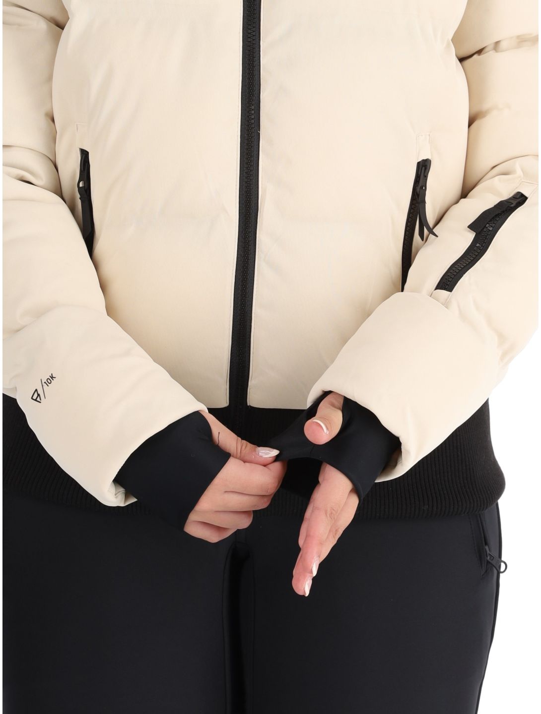 Brunotti, Firecrown chaqueta de esquí mujeres Canvas beige 