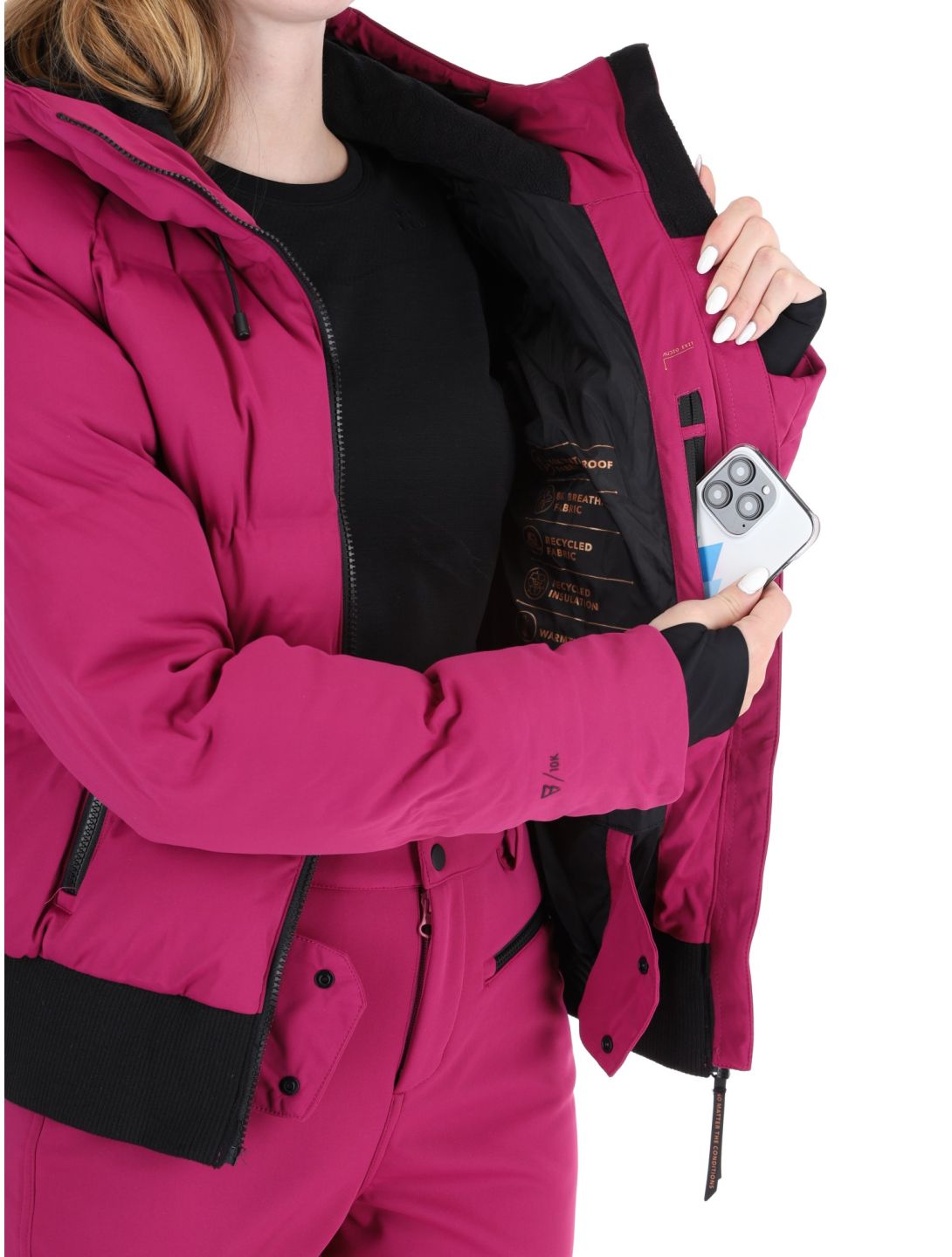 Brunotti, Firecrown chaqueta de esquí mujeres Fuchsia púrpura 