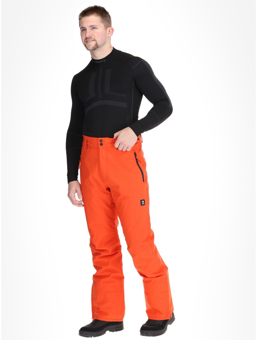 Brunotti, Footrail pantalones de esquí hombres Mandarin naranja 