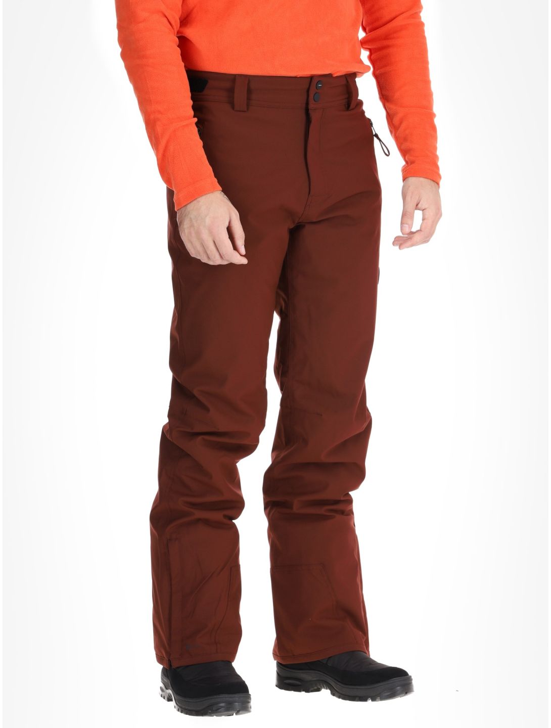 Brunotti, Footrail pantalones de esquí hombres Port rojo 