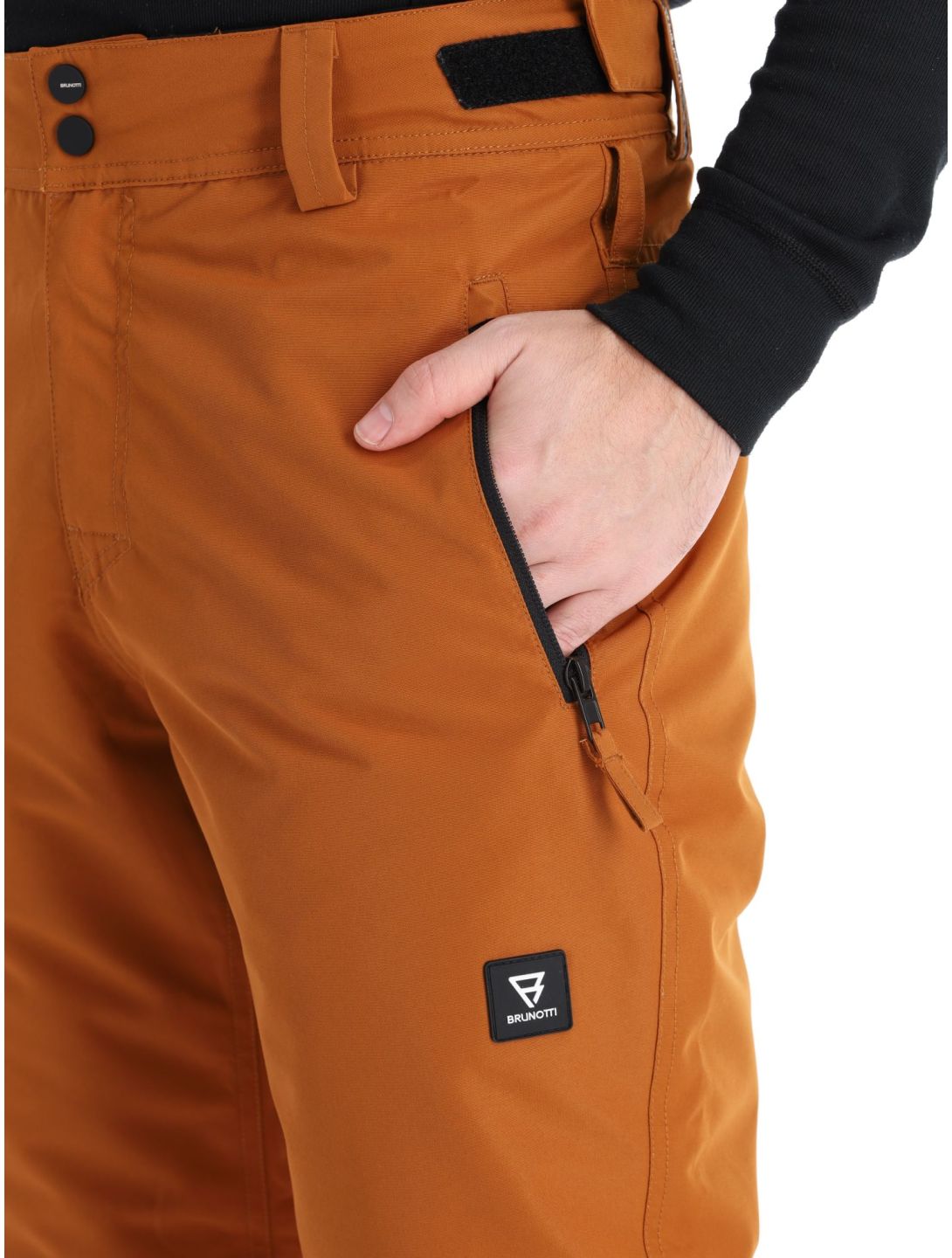 Brunotti, Footrail pantalones de esquí hombres Tabacco marrón 