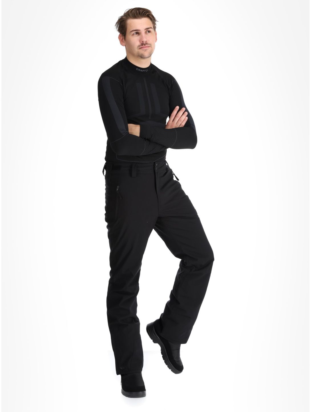 Brunotti, Footrail-N pantalones de esquí hombres Black negro 