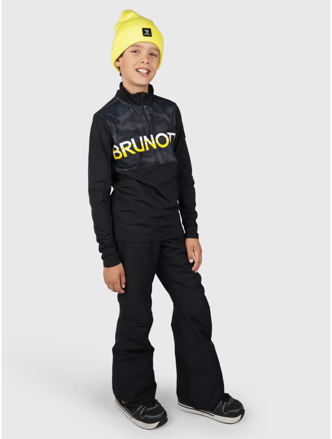 Brunotti, Footraily-N pantalones de esquí niños Black negro 