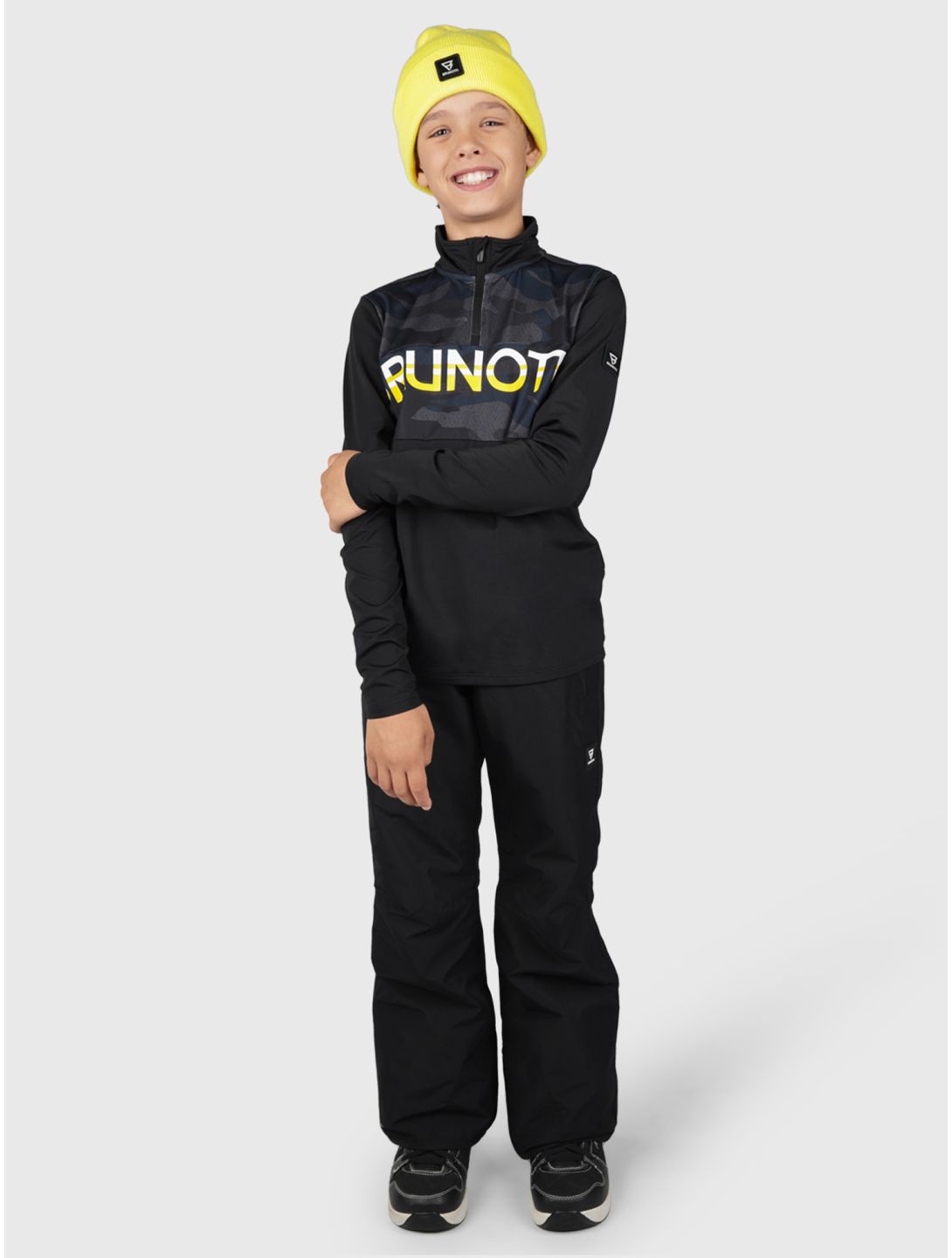 Brunotti, Footraily-N pantalones de esquí niños Black negro 