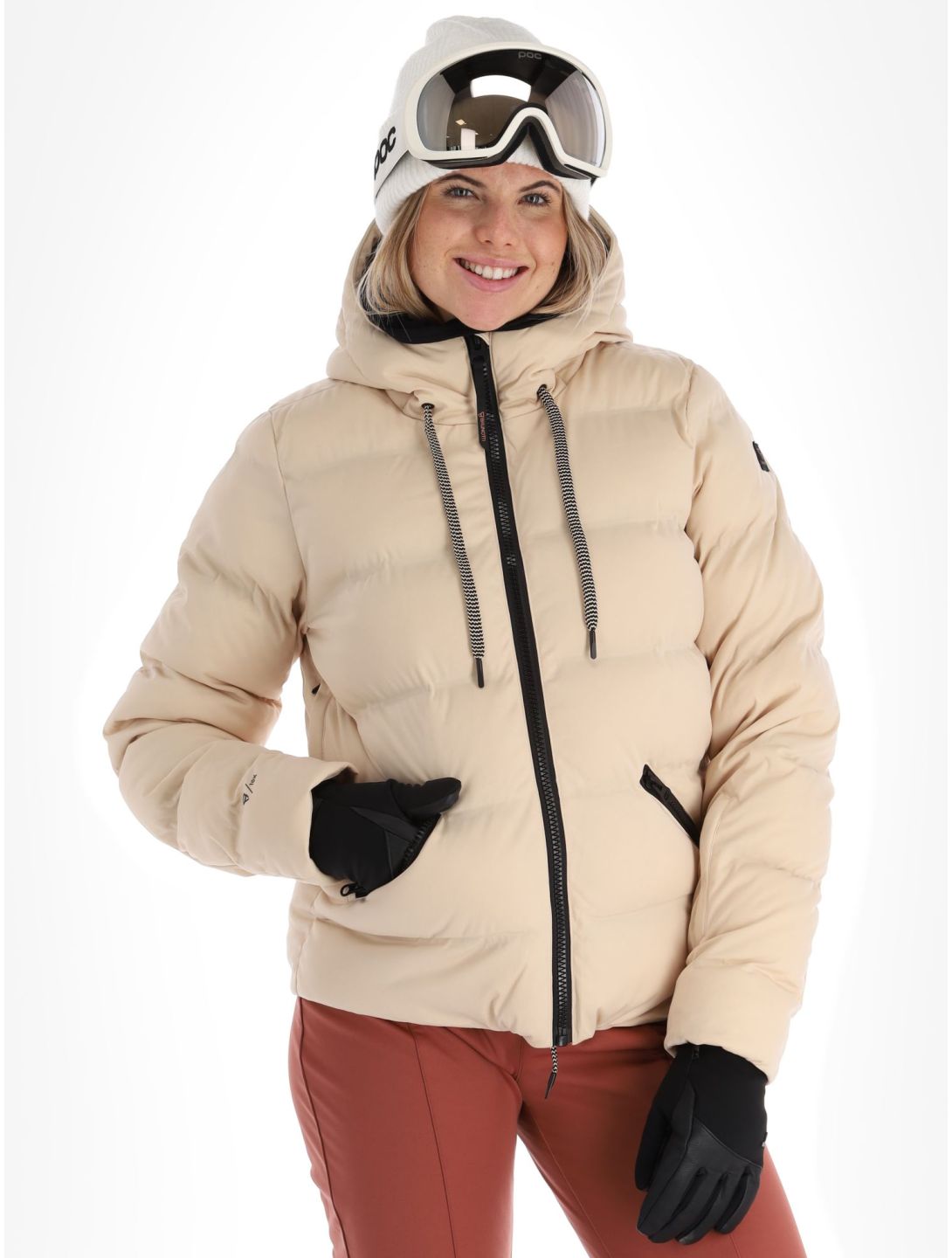 Brunotti, Irai chaqueta de esquí mujeres Canvas beige 