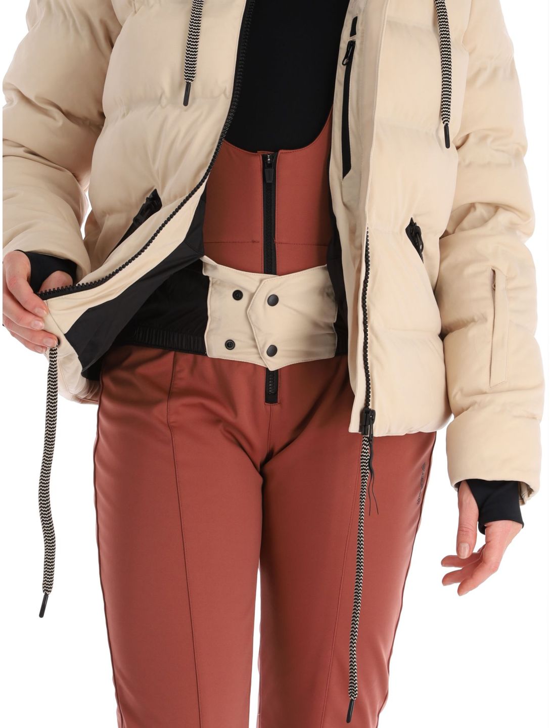 Brunotti, Irai chaqueta de esquí mujeres Canvas beige 