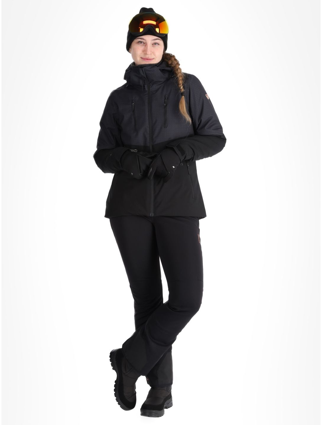 Brunotti, Lattea chaqueta de esquí mujeres Black negro 