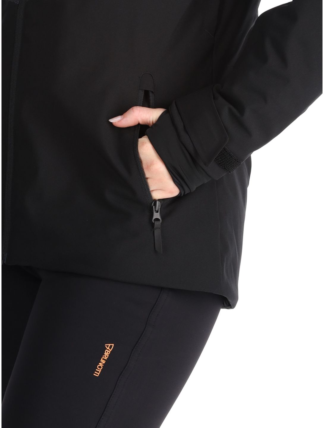 Brunotti, Lattea chaqueta de esquí mujeres Black negro 