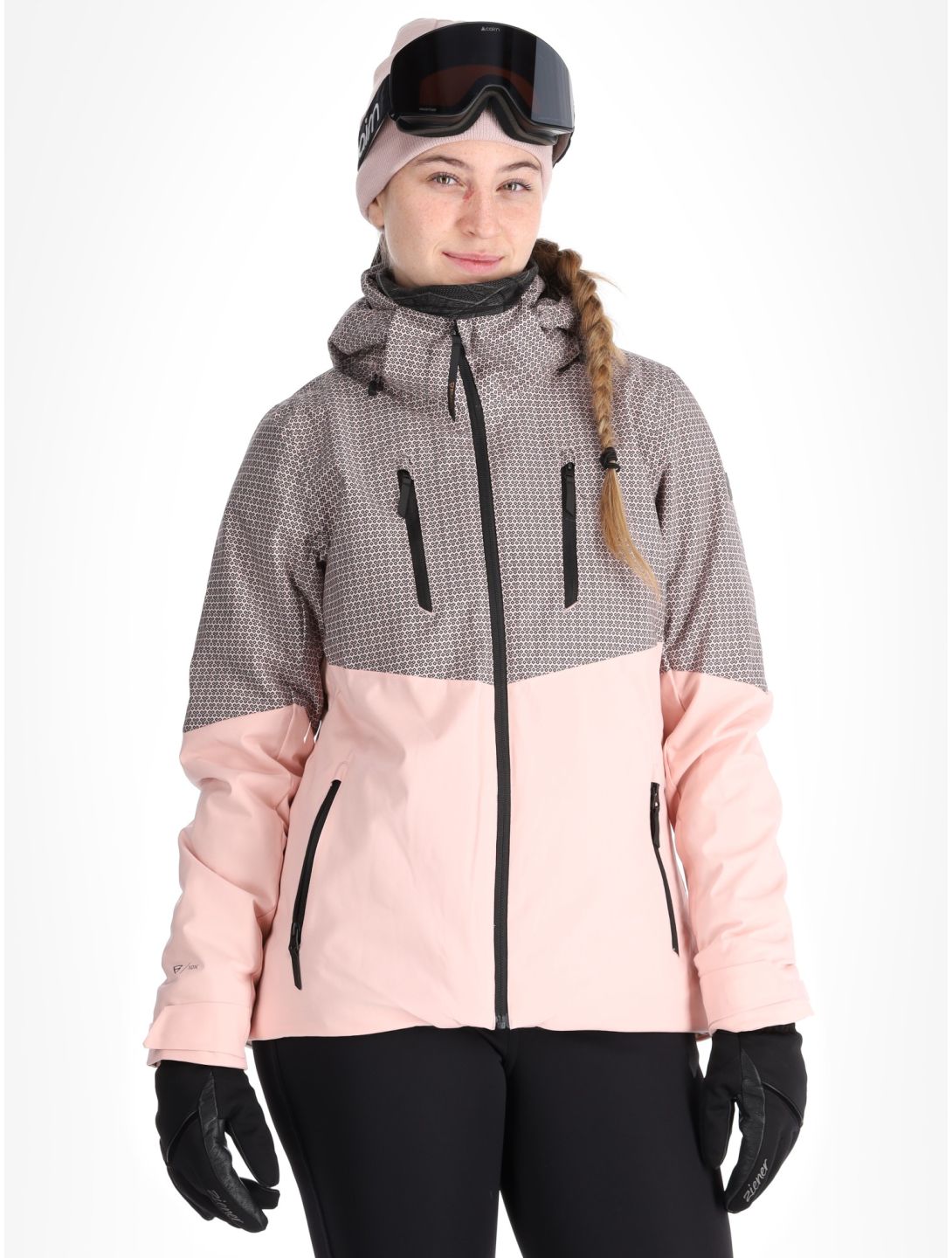 Brunotti, Lattea chaqueta de esquí mujeres Soft Pink rosa 