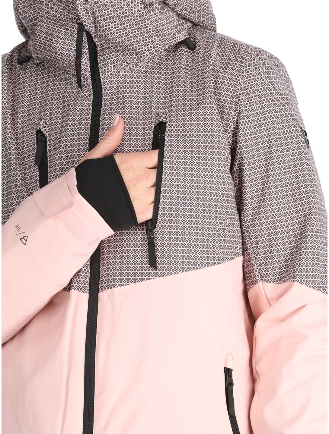 Brunotti, Lattea chaqueta de esquí mujeres Soft Pink rosa 