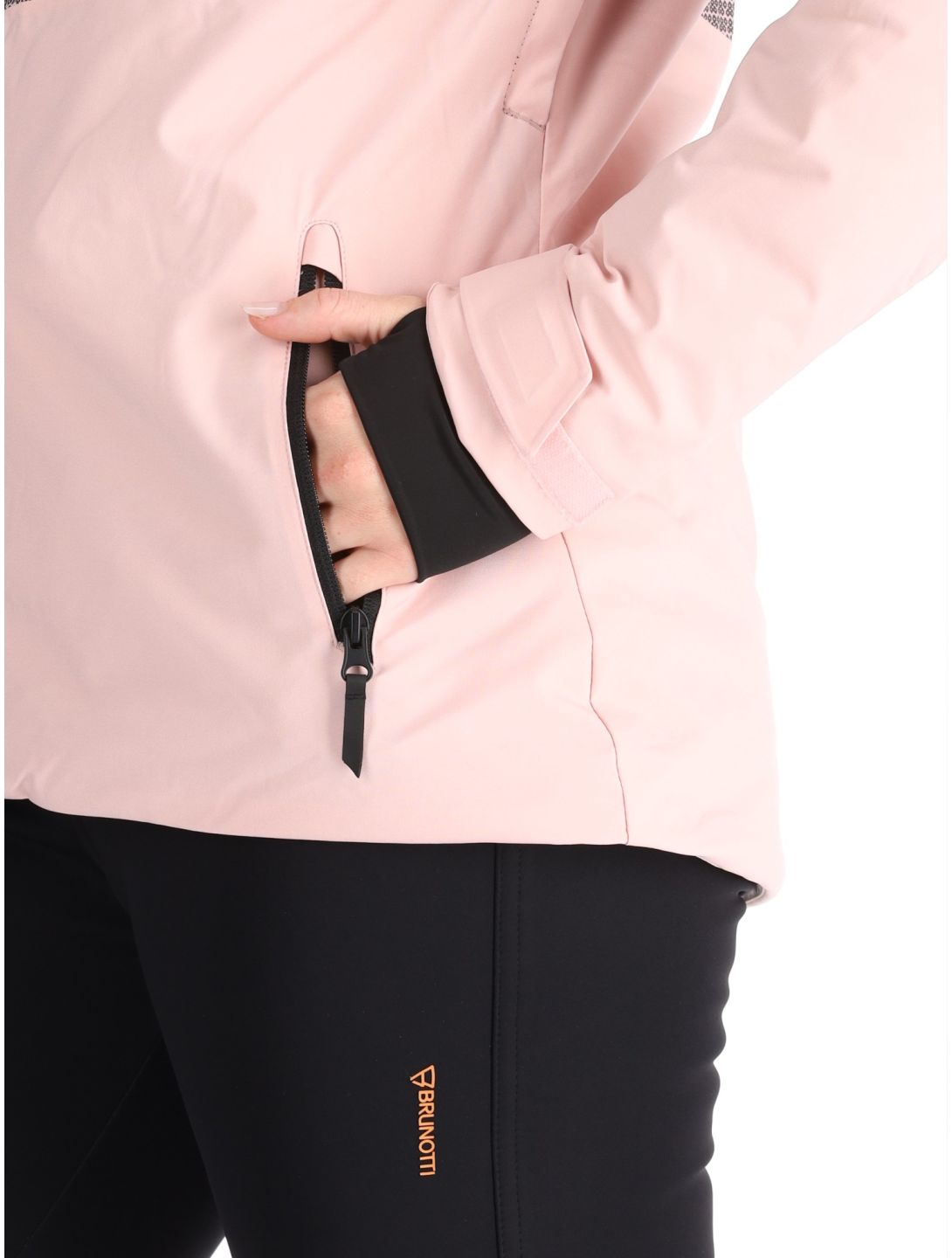 Brunotti, Lattea chaqueta de esquí mujeres Soft Pink rosa 