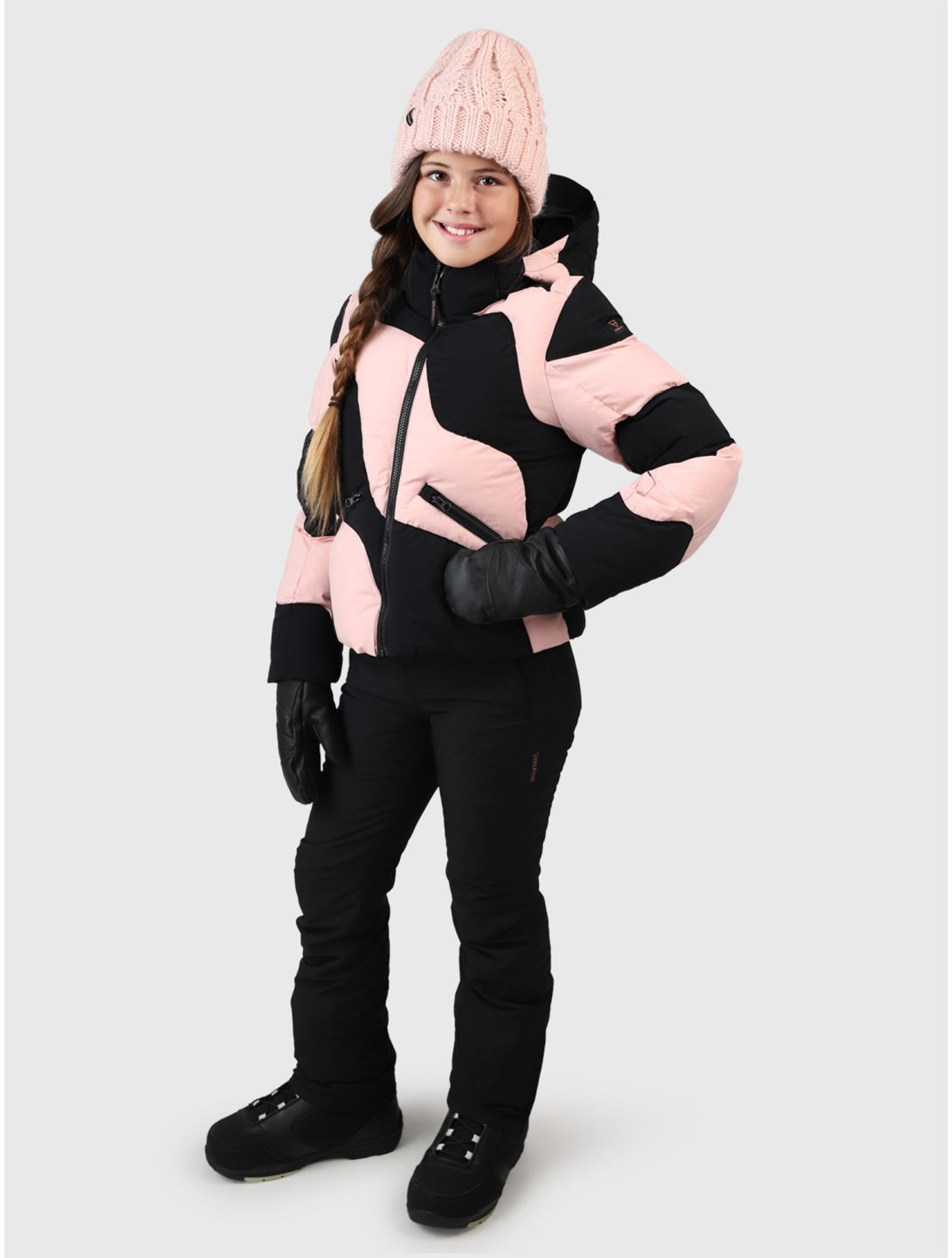 Brunotti, Marbley chaqueta de esquí niños Black negro 