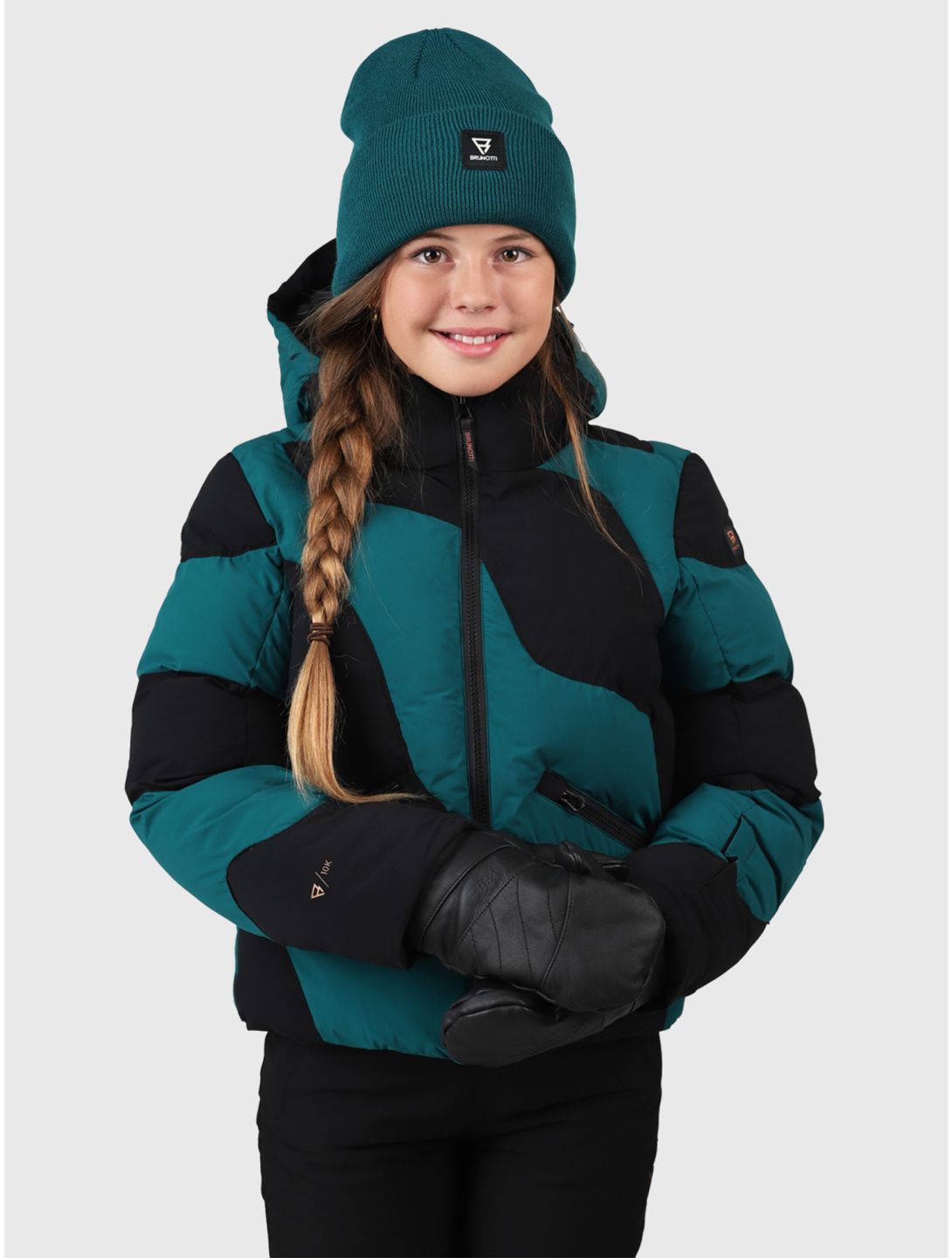 Brunotti, Marbley chaqueta de esquí niños Evergreen verde 