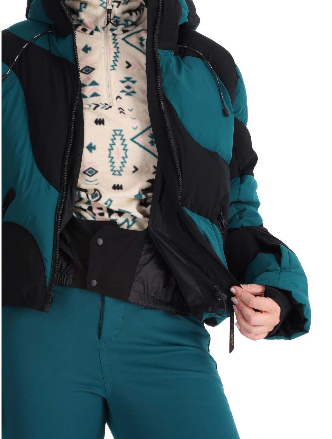 Brunotti, Maryski chaqueta de esquí mujeres Evergreen verde 